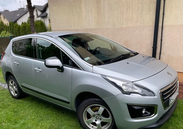 Peugeot 3008 cena 38000 przebieg: 143000, rok produkcji 2014 z Katowice małe 191